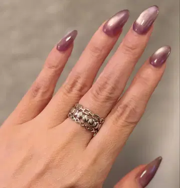 아쉬페 프랑스 실버 컬러 3 반지 엘레강트 디자인 13호