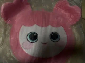 핑크 캐릭터 부채