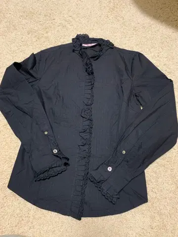 PS Paul Smith 여성 프릴 긴팔 블라우스