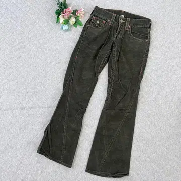 트루 릴리전 [S 상당] 팬츠 코듀로이 부츠컷 플레어 핏