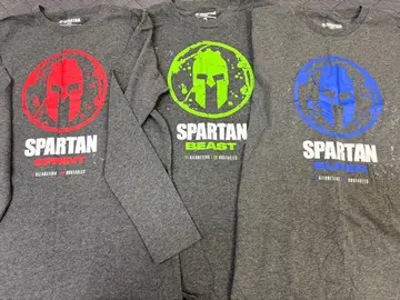 2025년 스파르탄 피니셔 T셔츠 3색 세트
