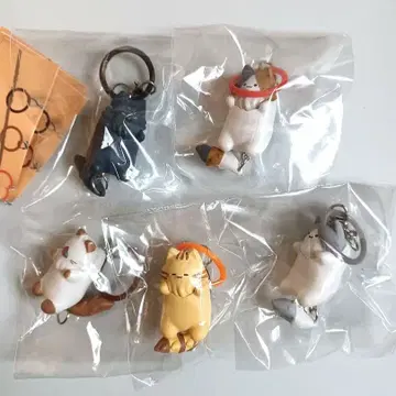 꼬리 흔들흔들 냥코 액세서리 컴프 세트