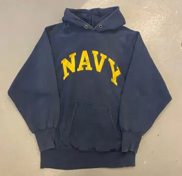 챔피온 80s 빈티지 리버스 위브 NAVY 후드티
