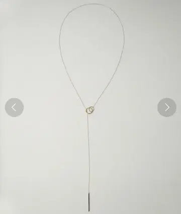 Jouete 스트레이트 라리엣 목걸이