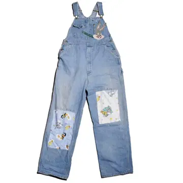 루니툰 90s 빈티지 커스텀 오버롤