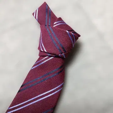 Paul Smith 보르도 스트라이프 넥타이