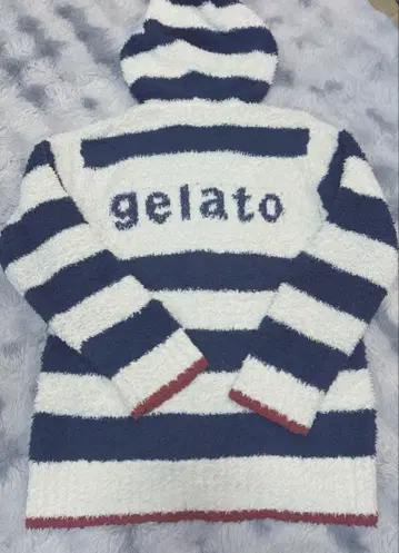 gelato pique 젤라피케 후드 부착 룸웨어 남성용