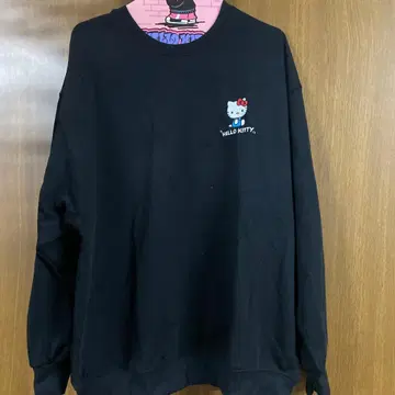 헬로키티 50주년 풀오버 트레이닝복 팬츠 후드티 묶음 판매 M