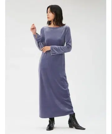 프레이 아이디 벨로아 스트레이트 원피스