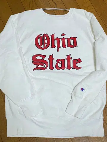 90s 오하이오 스테이트 리버스 위브 오하이오 대학 XL