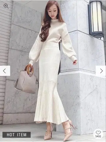 RESEXXY 머메이드 실루엣 원피스 eimy