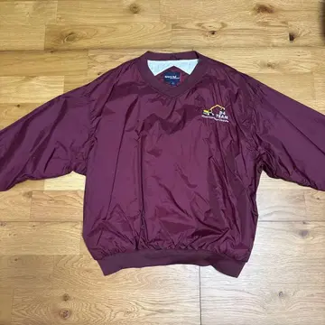 Sport-Tek 버건디 V넥 자켓 XL