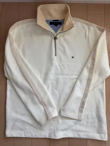 TOMMY HILFIGER 남성용 하프 지퍼 트레이닝복 M