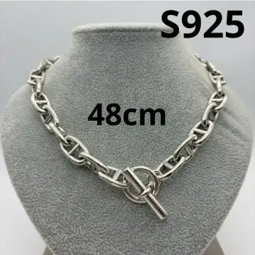 새상품 TGM 실버 925 목걸이 체인 당크레 만텔