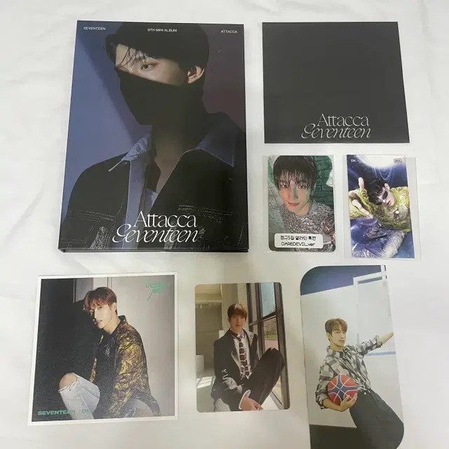 세븐틴 도겸 아타카 캐럿반, 특전 포카, 앨범 구성품 등