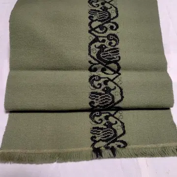 나고야 오비 울 직조 새상품급