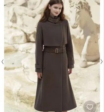 Noela 2WAY 컬러 울 트렌치코트