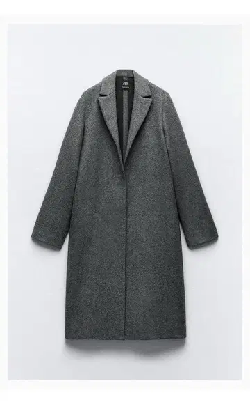 ZARA 그레이 심플 코트