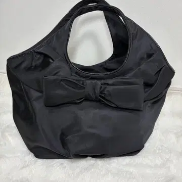 컨디션 최상 케이트 스페이드 토트백 리본 나일론 A4 수납 숄더