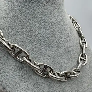 새상품 TGM 실버 925 목걸이 체인 당크레 만텔