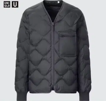 새상품 유니클로 리사이클 다운 그레이 XL 빅 사이즈