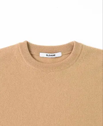 새상품, 택 포함 슬로우 SLOANE 캐시미어 크루넥 니트