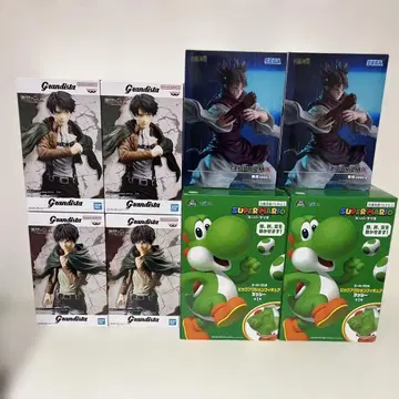 인기 캐릭터 진격의 거인, 주술회전, 요시 피규어 묶음 판매