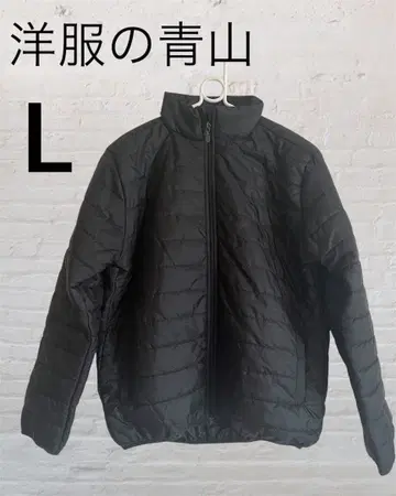 [ 새상품급 미사용 ] 아오야마 양복 다운 자켓 블랙 L 사이즈 아우터