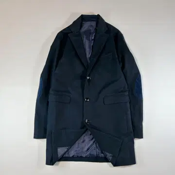 새상품급 레어 소프넷 엘르 패치 네이비 체스터 코트 XL