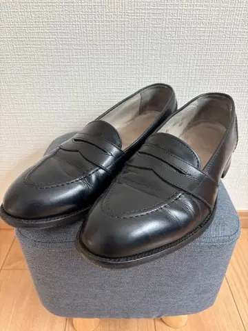 Alden 681 카프 가죽 페니 로퍼 8h(26.5) 블랙!