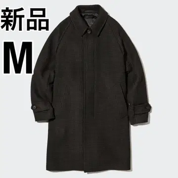 새상품 유니클로 싱글 브레스 코트 롱 코트 심플 스테디셀러