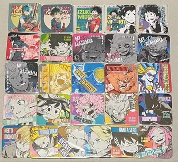 나의 히어로 아카데미아 아트 코스터 39장 세트