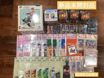 제일복권 드래곤볼 묶음 판매 45점 거북선인 피규어