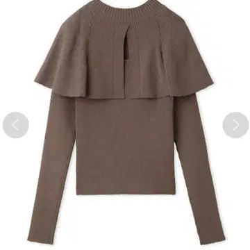 SNIDEL 케이프 니트 풀오버