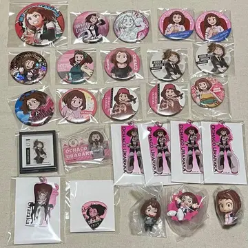 나의 히어로 아카데미아 우라라카 오챠코 굿즈 세트