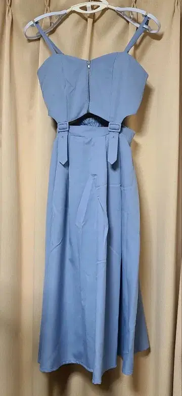 POETIQ 라이트 블루 스커트 셋업