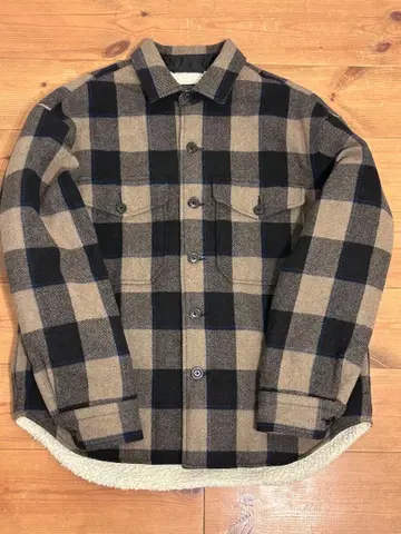 펜들턴 CPO 보아 자켓 PENDLETON 블록 체크