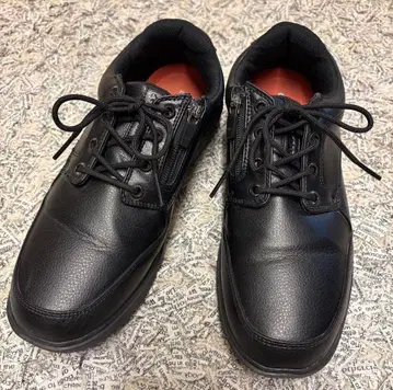 [ 새상품급 ] 블랙 워킹화 지퍼 포함