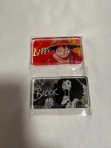 원피스 아크릴 오브제 루피 브룩