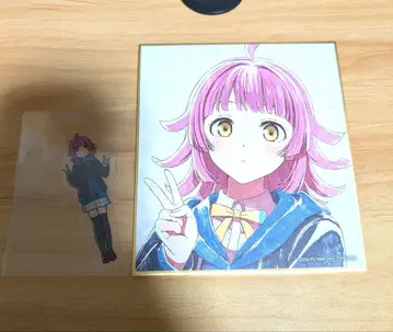 영화 사전 특전 텐노지 리나 색지 러브 라이브 선행 클리어 카드