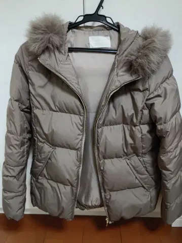 anySIS 애니시스 다운 자켓 브라운 거의 미사용 새상품