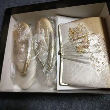 조리 와 백 세트 베이지 계열