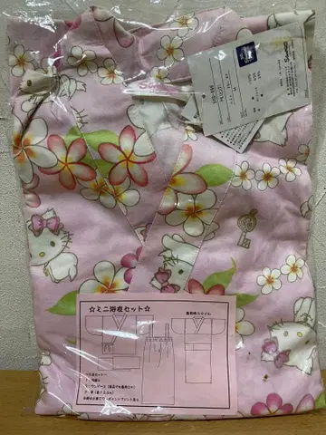 [ 미사용 ] 산리오  원피스형 유카타