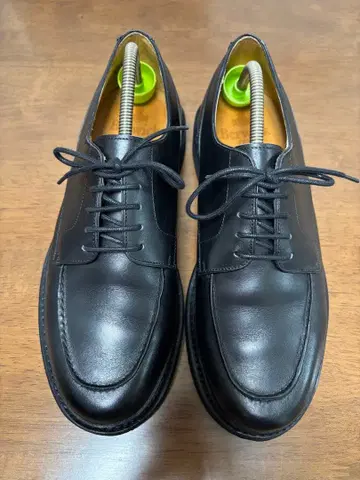 [ 시착만 한 상품 ] 블랙 레이스업 슈즈 UK/8 27cm