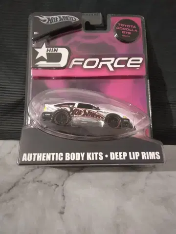 핫휠 HIN D-FORCE 도요타 카롤라gts ae86 트레노