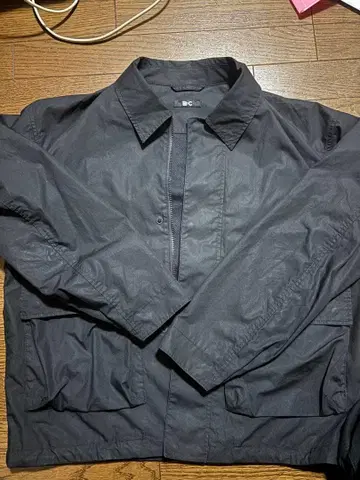 UNIQLO 코튼 숏 블루종