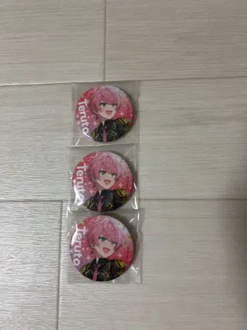 기사X (전 기사A) 테루토쿤 캔뱃지 3개 세트