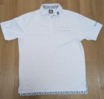 FootJoy 피케 셔츠 XL 화이트