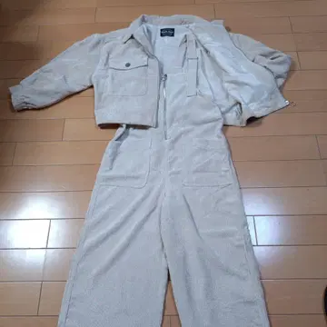 코듀로이 셋업 베이지