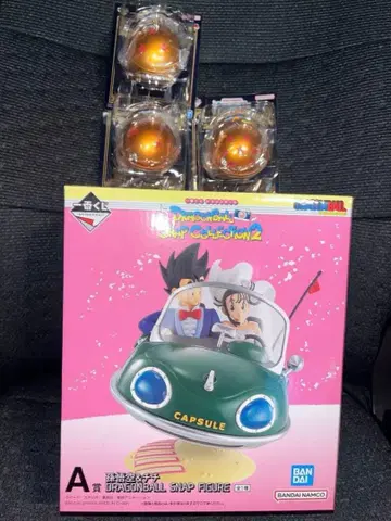 제일복권 드래곤볼 SNAP COLLECTION2 A상 손오공&치치 F상